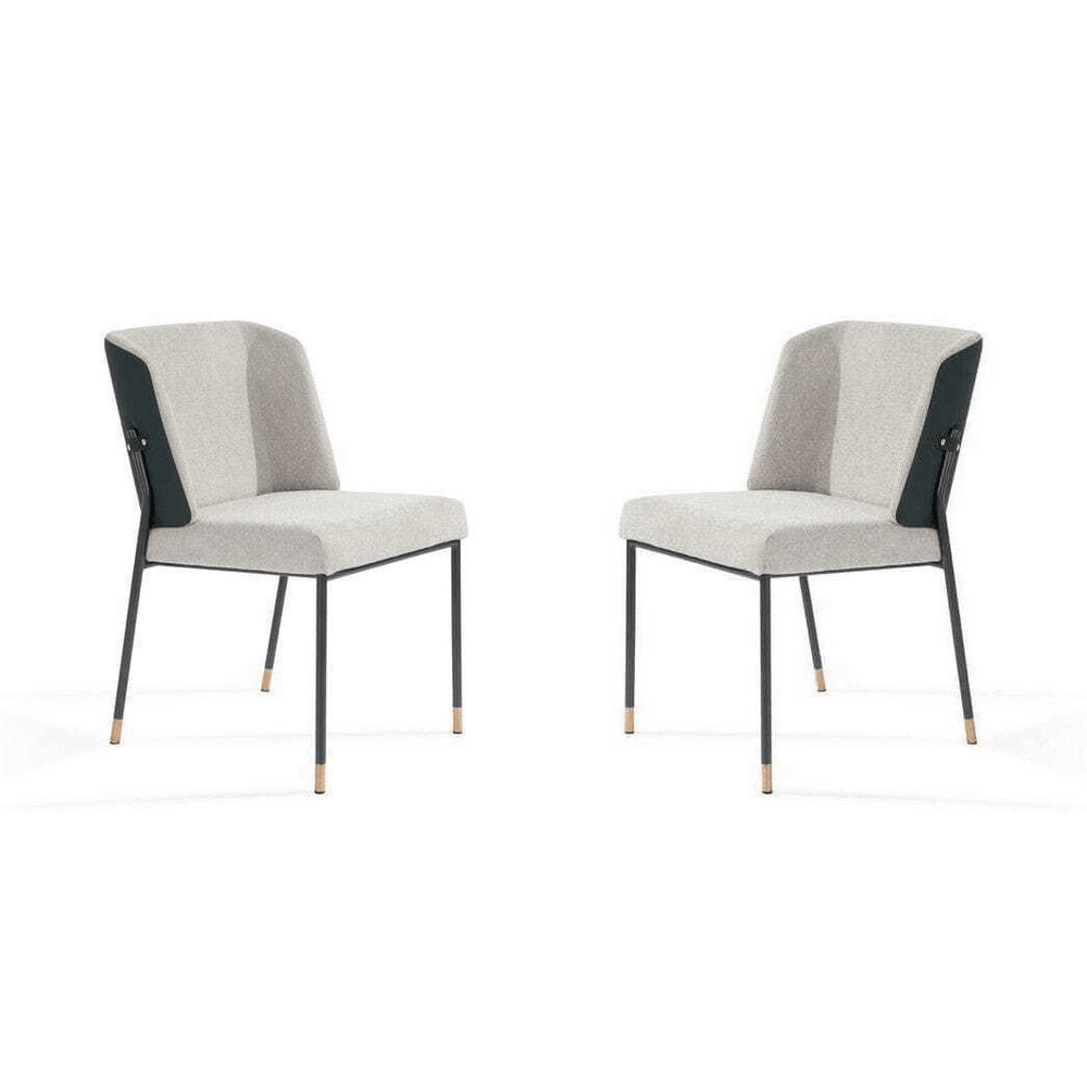 Victor Dining Chair - Enzimi Cream - Set of 2 - XShowhome Limited - Tommy Franks