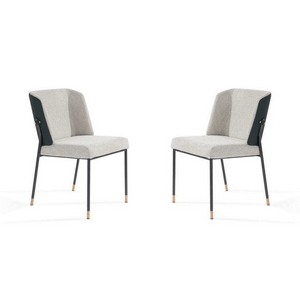 Victor Dining Chair - Enzimi Cream - Set of 2 - XShowhome Limited - Tommy Franks