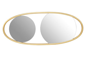 Villi Large Oval Wall Mirror - Canwell Interiors Limited - Xshowhome