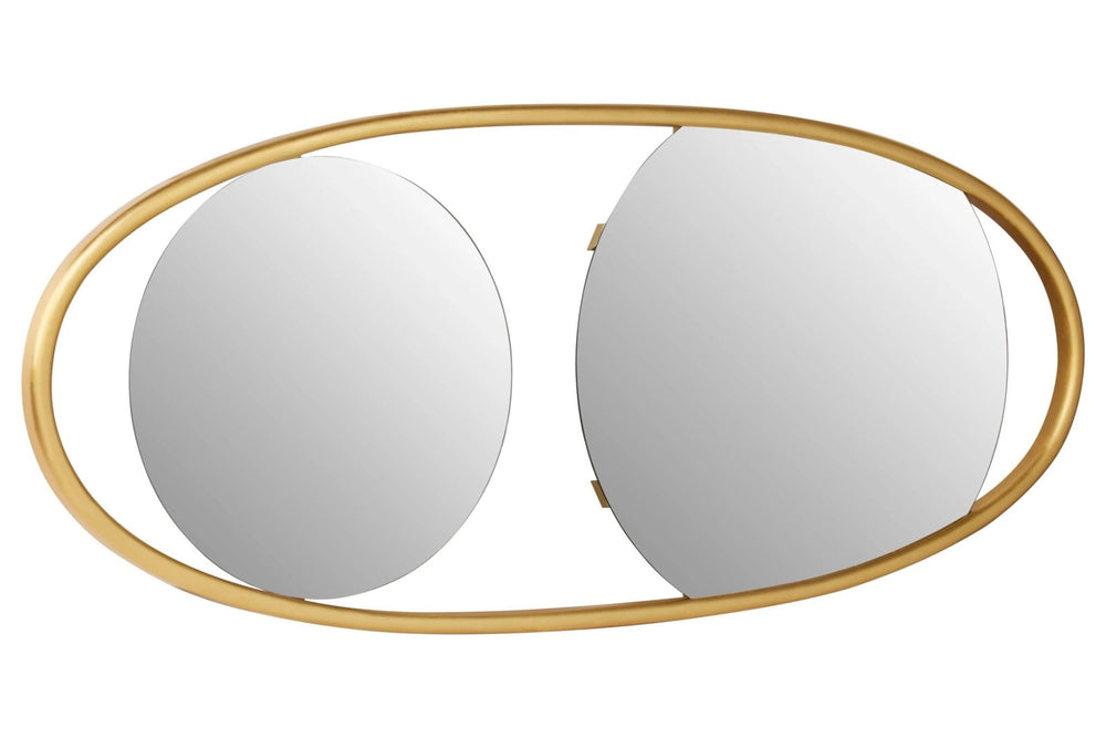 Villi Large Oval Wall Mirror - XShowhome Limited - Xshowhome
