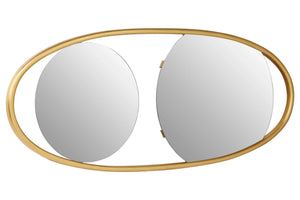 Villi Large Oval Wall Mirror - XShowhome Limited - Xshowhome