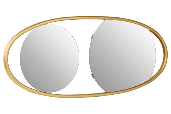 Villi Large Oval Wall Mirror - XShowhome Limited - Xshowhome