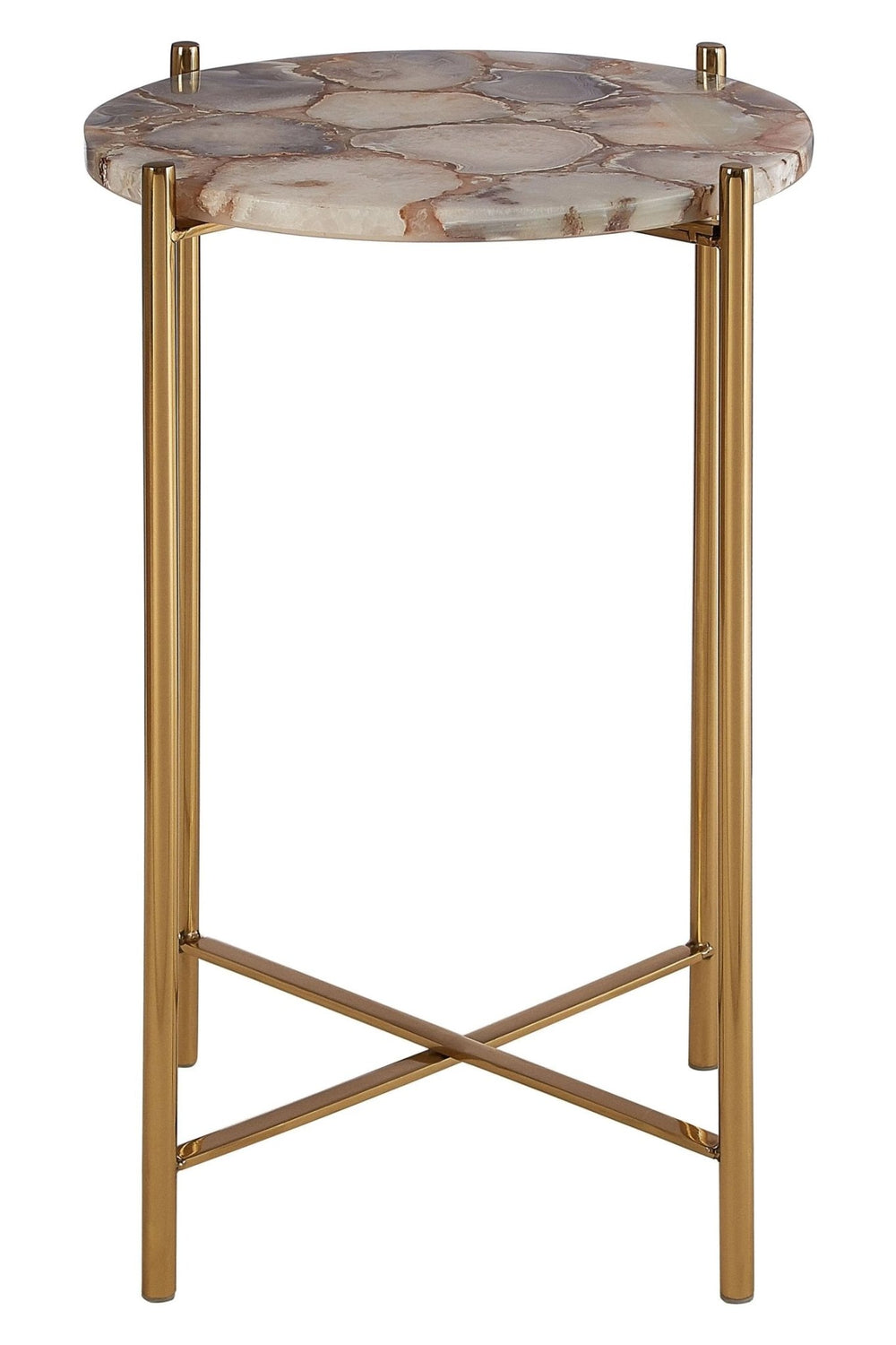 Vita Natural Agate Side Table - XShowhome Limited - Xshowhome