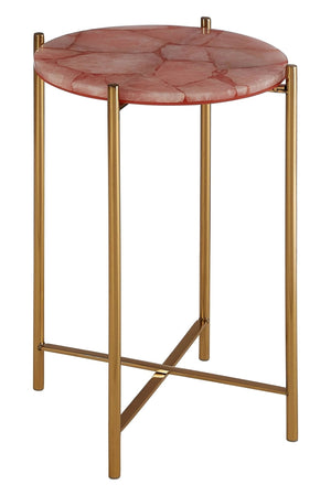 Vita Pink Quartz Side Table - XShowhome Limited - Xshowhome