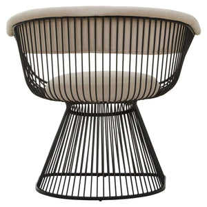 Vogue Mink Velvet and Black Frame Chair - XShowhome Limited - Xshowhome