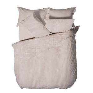 Waffle Double Duvet Set Blush - XShowhome Limited - Riva