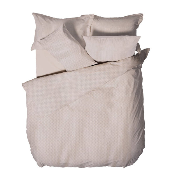 Waffle Double Duvet Set Blush - XShowhome Limited - Riva