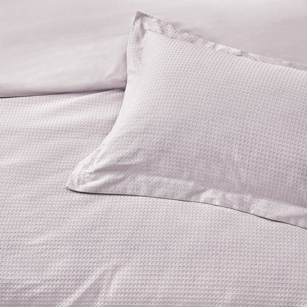 Waffle King Size Duvet Set Blush - XShowhome Limited - Riva