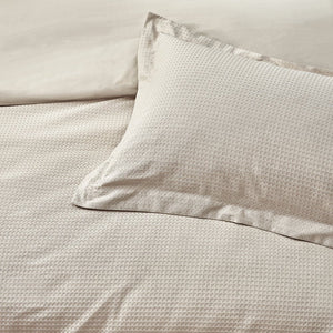 Waffle Single Duvet Set Linen - XShowhome Limited - Riva