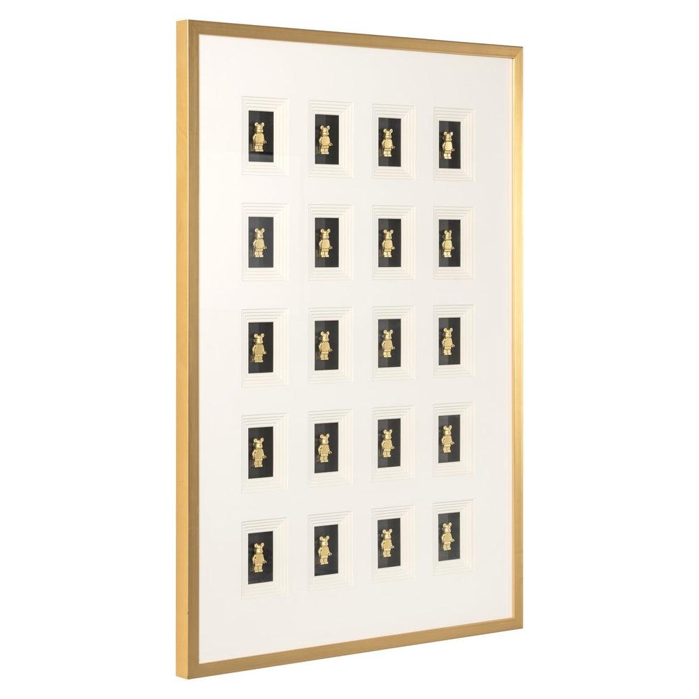 Wall art Bear black & Gold - Canwell Interiors Limited - Richmond