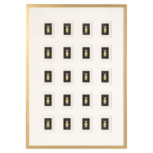 Wall art Bear black & Gold - Canwell Interiors Limited - Richmond