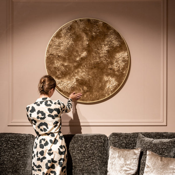 Wall art Bloom gold - Canwell Interiors Limited - Richmond
