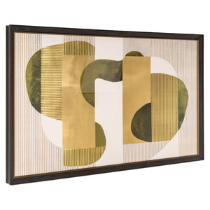 Wall art Joylin green - Canwell Interiors Limited - Richmond