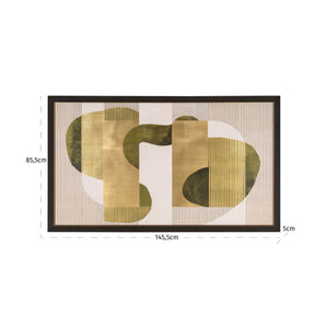 Wall art Joylin green - Canwell Interiors Limited - Richmond