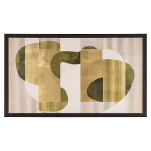 Wall art Joylin green - Canwell Interiors Limited - Richmond