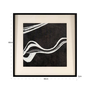 Wall art Jozra black/white - Canwell Interiors Limited - Richmond