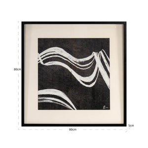 Wall art Jozy black/white - Canwell Interiors Limited - Richmond