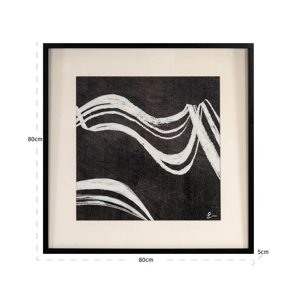 Wall art Jozy black/white - Canwell Interiors Limited - Richmond