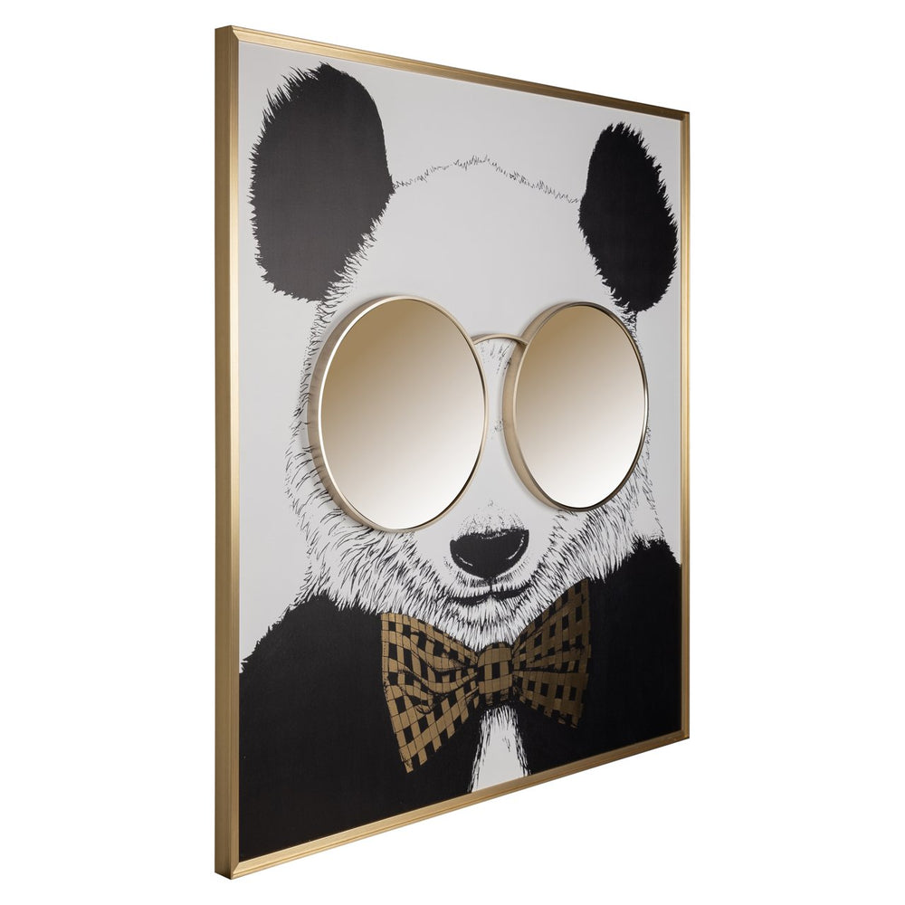 Wall art Panda black/gold - Canwell Interiors Limited - Richmond