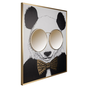 Wall art Panda black/gold - Canwell Interiors Limited - Richmond