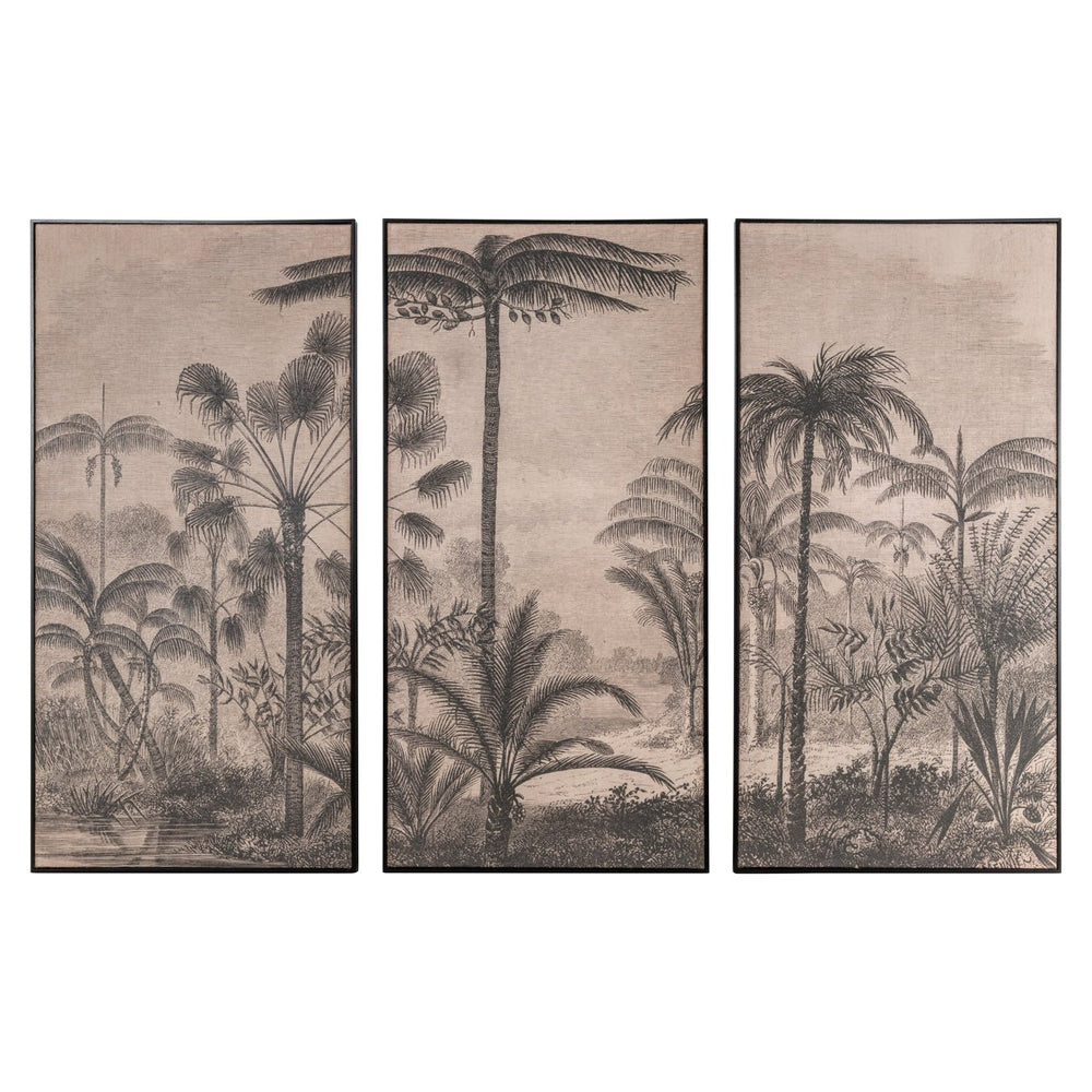 Wall art Rhapsody brown (Set of 3) - Canwell Interiors Limited - Richmond