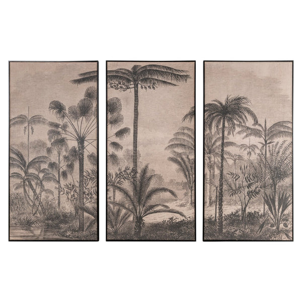 Wall art Rhapsody brown (Set of 3) - Canwell Interiors Limited - Richmond