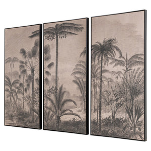 Wall art Rhapsody brown (Set of 3) - Canwell Interiors Limited - Richmond