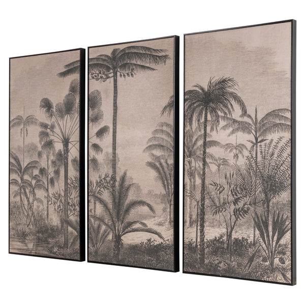 Wall art Rhapsody brown (Set of 3) - Canwell Interiors Limited - Richmond