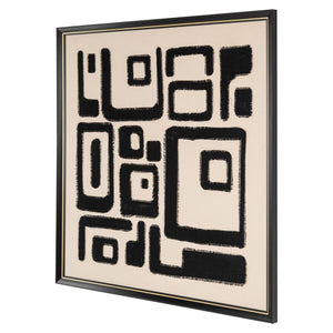Wall art Shanita black/white - Canwell Interiors Limited - Richmond