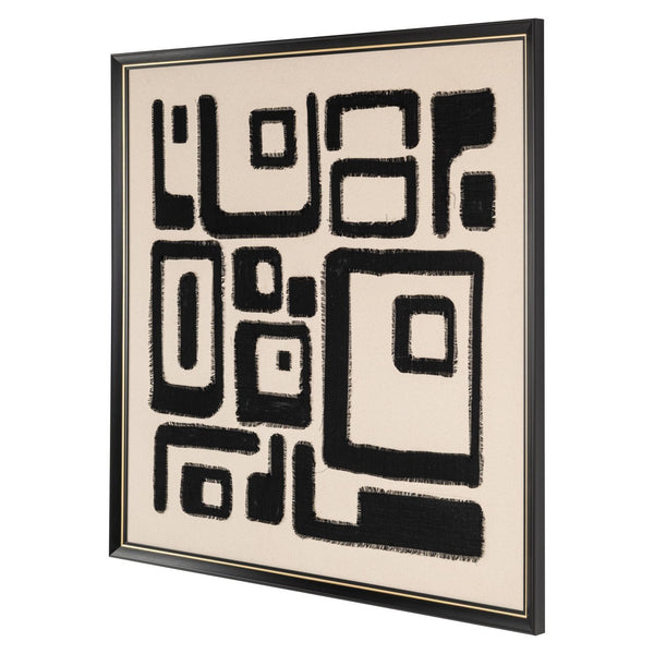 Wall art Shanita black/white - Canwell Interiors Limited - Richmond