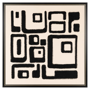 Wall art Shanita black/white - Canwell Interiors Limited - Richmond