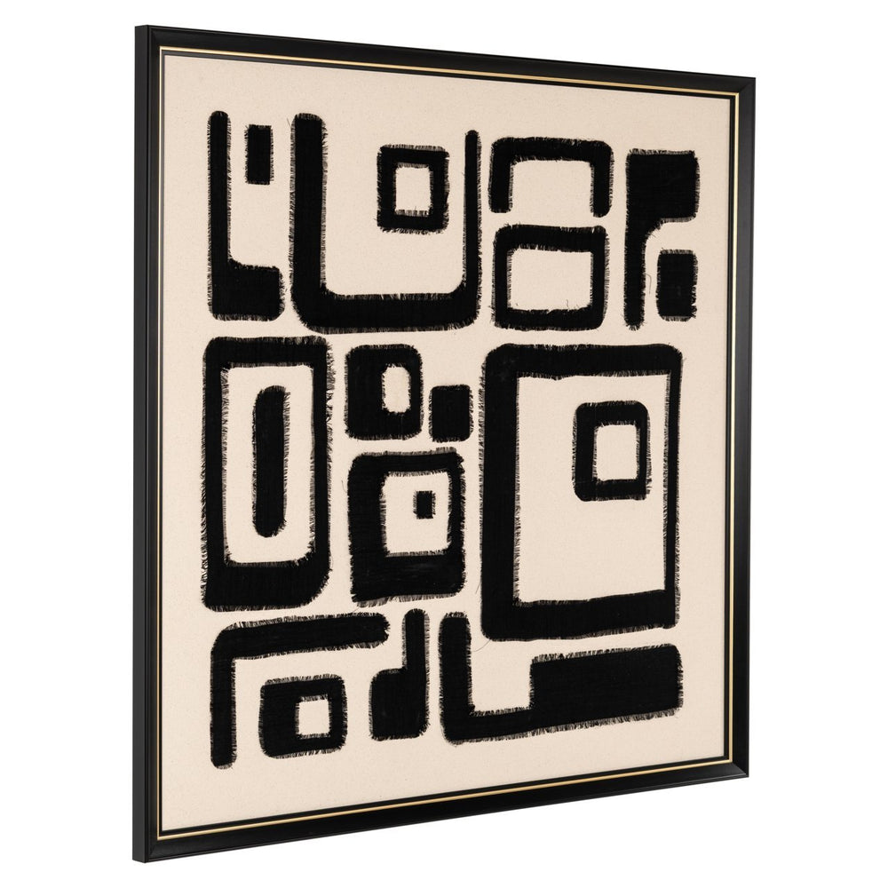 Wall art Shanita black/white - Canwell Interiors Limited - Richmond