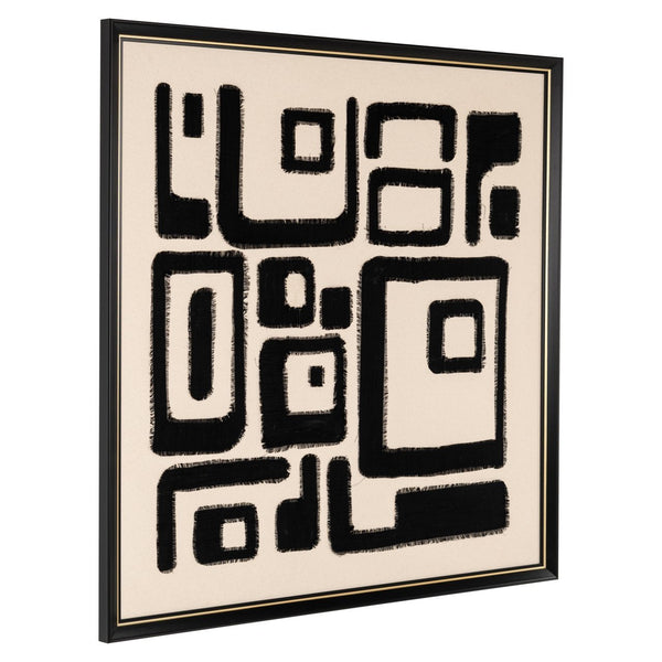 Wall art Shanita black/white - Canwell Interiors Limited - Richmond