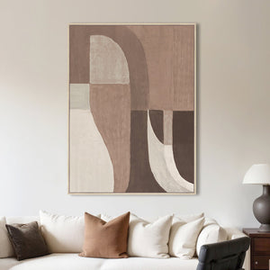 Wall art Tatu left brown - Canwell Interiors Limited - Richmond