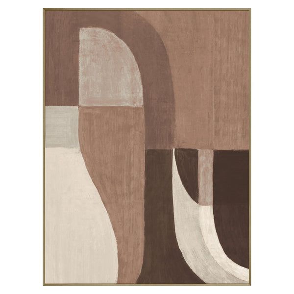 Wall art Tatu left brown - Canwell Interiors Limited - Richmond