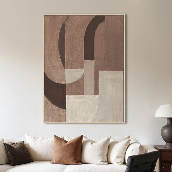 Wall art Tatu right brown - Canwell Interiors Limited - Richmond