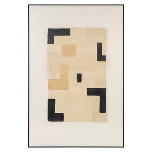 Wall art Vortex beige left - Canwell Interiors Limited - Richmond