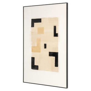 Wall art Vortex beige left - Canwell Interiors Limited - Richmond