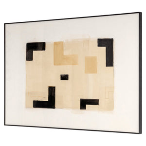 Wall art Vortex beige left - Canwell Interiors Limited - Richmond