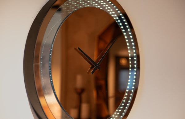 Wall Lamp Julia Brown - LED Clock - XShowhome Limited - Richmond