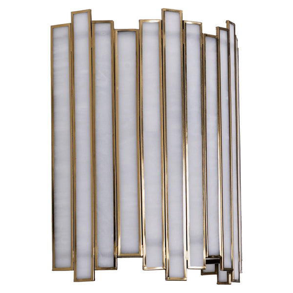 Wall lamp Lima brass antique - Canwell Interiors Limited - Richmond