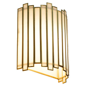 Wall lamp Lima brass antique - Canwell Interiors Limited - Richmond