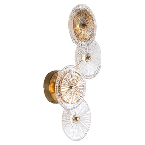 Wall lamp Linzi brushed gold - Canwell Interiors Limited - Richmond