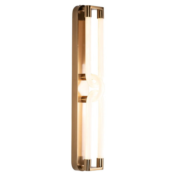 Wall lamp Lysa brushed gold - Canwell Interiors Limited - Richmond