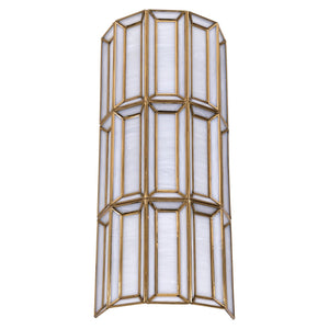 Wall lamp Opal brass antique - Canwell Interiors Limited - Richmond