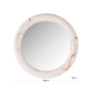 Wall lamp Oravelle white 60Ø - Canwell Interiors Limited - Richmond