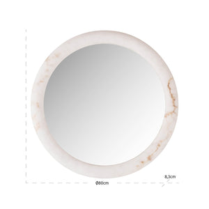 Wall lamp Oravelle white 80Ø - Canwell Interiors Limited - Richmond