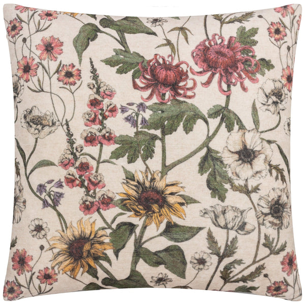 Wallflower 50x50 Feather Filled Cushion Multi - Canwell Interiors Limited - Riva