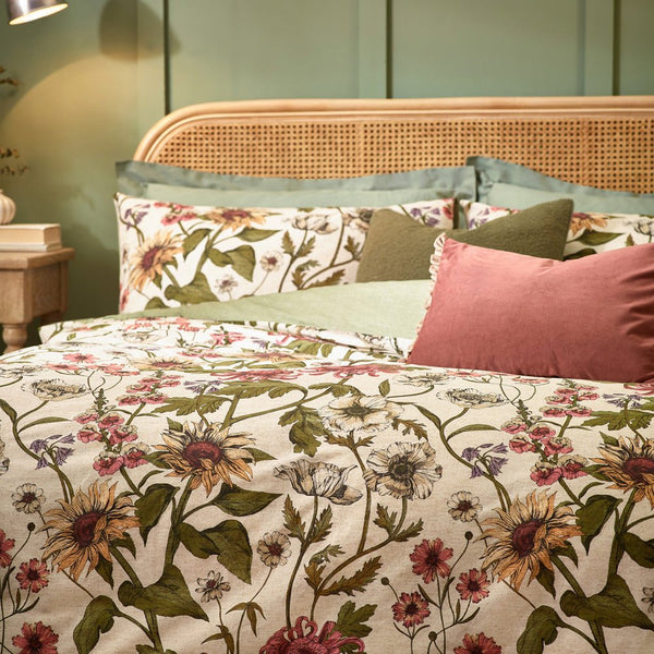 Wallflower Double Duvet Set Natural - XShowhome Limited - Riva