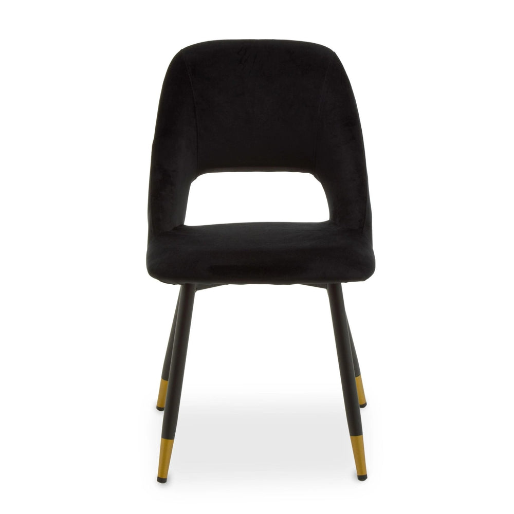Warren Black Velvet Dining Chair - XShowhome Limited - Xshowhome
